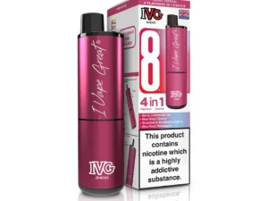 IVG 2400 4 in 1 Disposable Vape-Berry Edition