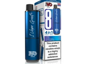 IVG 2400 4 in 1 Disposable Vape-Blue Edition