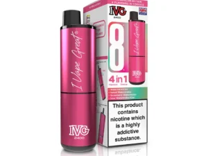 IVG 2400 4 in 1 Disposable Vape-Watermelon Edition