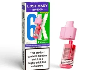 Bm6000 Pods - Strawberry Raspberry cherry