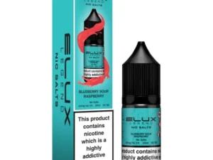 Elux 20mg Nic Salt Blue Sour Raspberry