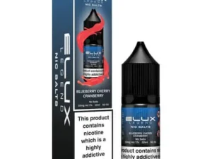Elux 20mg Nic Salt Blueberry Cherry Cranberry