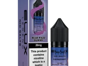 Elux 20mg Nic Salt Blue Razz Gummy