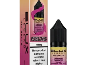 Elux 20mg Nic Salt Lemon Peach Passionfruit