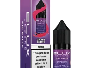 Elux 10mg Nic Salt Grape Berry