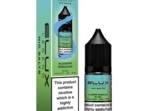 Elux 10mg Nic Salt Bubblegum