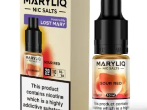 Lost Mary Maryliq Nic Salt 20mg - Sour Red